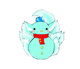 the Nine-tailed cat sticker #4776722