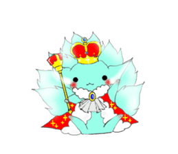 the Nine-tailed cat sticker #4776730