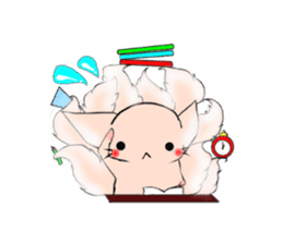 the Nine-tailed cat sticker #4776732