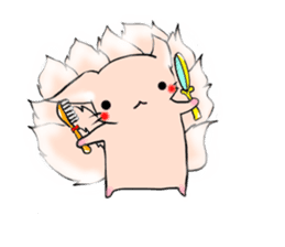 the Nine-tailed cat sticker #4776738