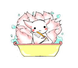 the Nine-tailed cat sticker #4776739