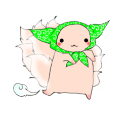 the Nine-tailed cat sticker #4776740