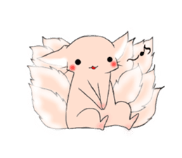 the Nine-tailed cat sticker #4776742