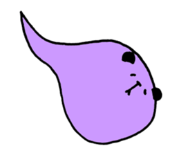 Colorful balloon panda sticker #4776900