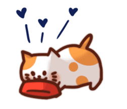 Marshmallow cats sticker #4777072