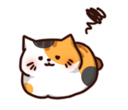 Marshmallow cats sticker #4777094