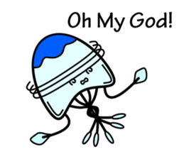 Lovely Jellyfish Sticker sticker #4778321