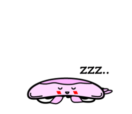 Lovely Jellyfish Sticker sticker #4778339