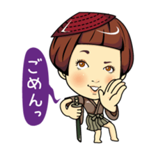 Changing clothes Momo-chan 1 sticker #4778630