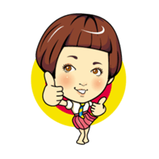 Changing clothes Momo-chan 1 sticker #4778662