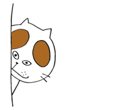 six cats sticker #4779230