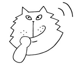 six cats sticker #4779245