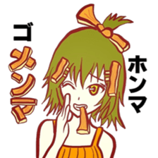 Menma and Menmagirls sticker #4779283