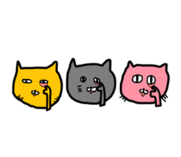 Cat Bros. sticker #4780202