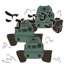 Tank lover sticker #4780350