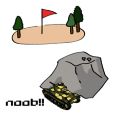 Tank lover sticker #4780354