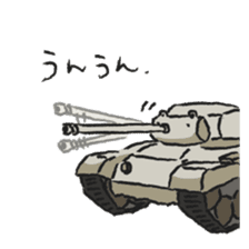 Tank lover sticker #4780356