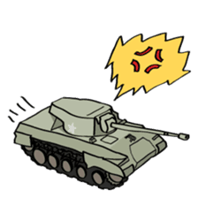 Tank lover sticker #4780381