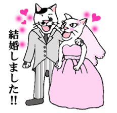 Cat Parenting Struggles sticker #4780544