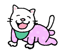 Cat Parenting Struggles sticker #4780547