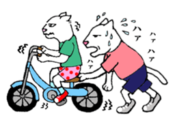 Cat Parenting Struggles sticker #4780569