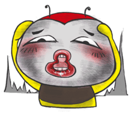 Brother Bee has got your back ! sticker #4780591