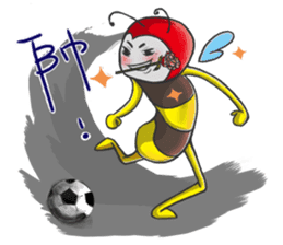 Brother Bee has got your back ! sticker #4780618