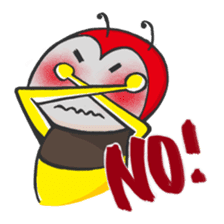 Brother Bee has got your back ! sticker #4780623