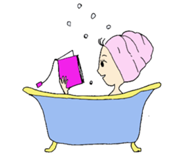 Lady Beautyko-san sticker #4781144