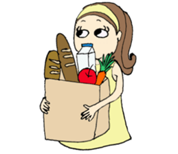 Lady Beautyko-san sticker #4781149