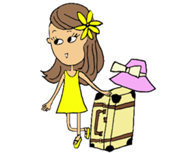 Lady Beautyko-san sticker #4781154