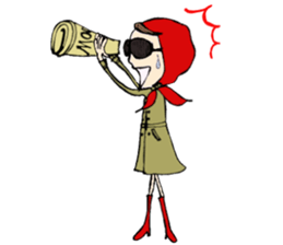 Lady Beautyko-san sticker #4781157