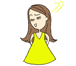 Lady Beautyko-san sticker #4781159