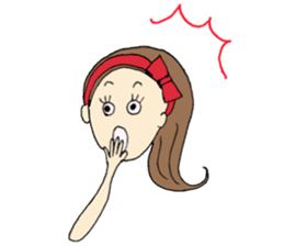 Lady Beautyko-san sticker #4781167