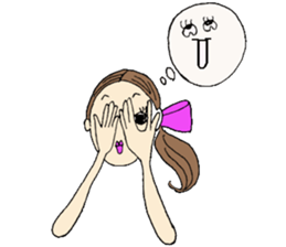 Lady Beautyko-san sticker #4781169