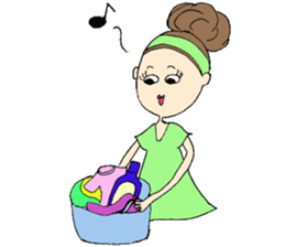 Lady Beautyko-san sticker #4781171