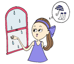 Lady Beautyko-san sticker #4781172