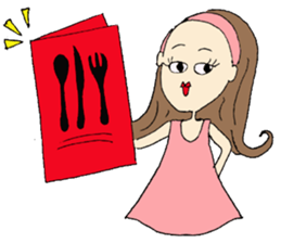 Lady Beautyko-san sticker #4781183