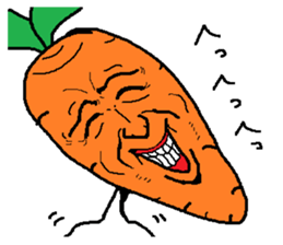 Hardcore Carrot sticker #4781588
