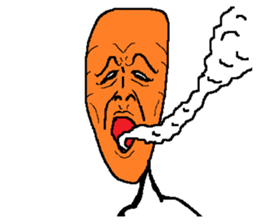 Hardcore Carrot sticker #4781592