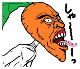 Hardcore Carrot sticker #4781605