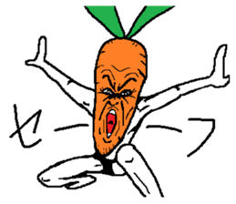 Hardcore Carrot sticker #4781608