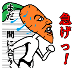 Hardcore Carrot sticker #4781614
