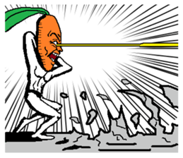 Hardcore Carrot sticker #4781622