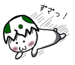 The egg on top of the head sticker #4781637