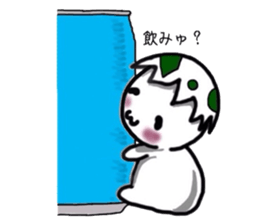 The egg on top of the head sticker #4781643