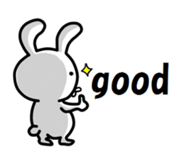 usagi no senaka sticker #4782001