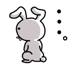 usagi no senaka sticker #4782023