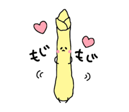 Young bamboo shoots sticker #4782048