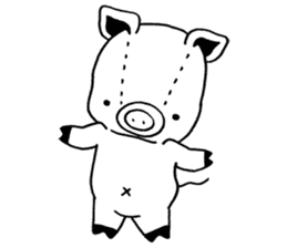 piggy is comming 3 sticker #4782248